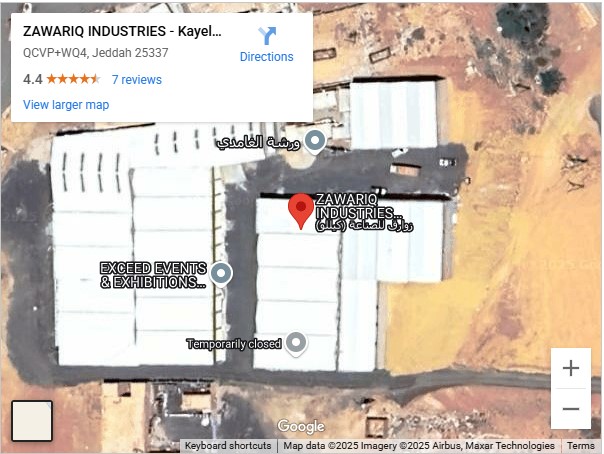Location of ZAWARIQ INDUSTRIES 